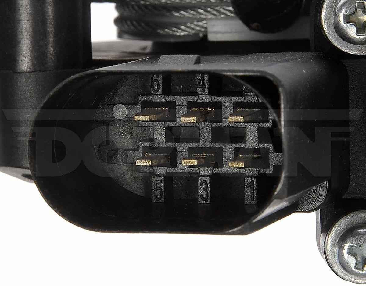 BMW E60/E61 5-Series Rear Window Regulator W/Motor By Dorman 51357184745 or 51357184746