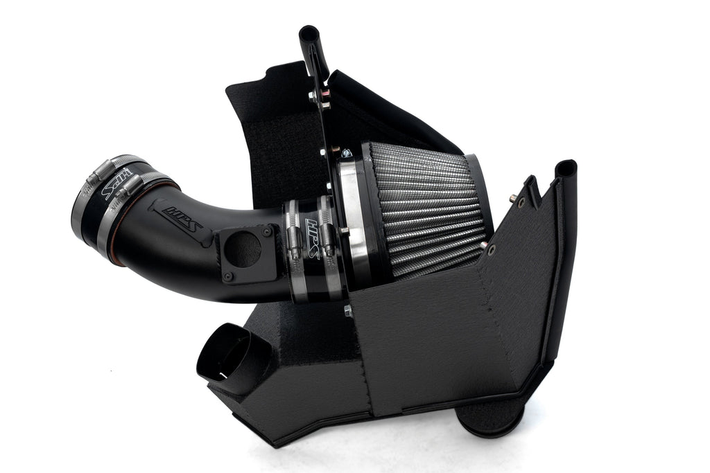 HPS Performance Air Intake Kit with Heat Shield, 2021-2025 Acura TLX Type S 3.0L Turbo, Black, 827-783WB