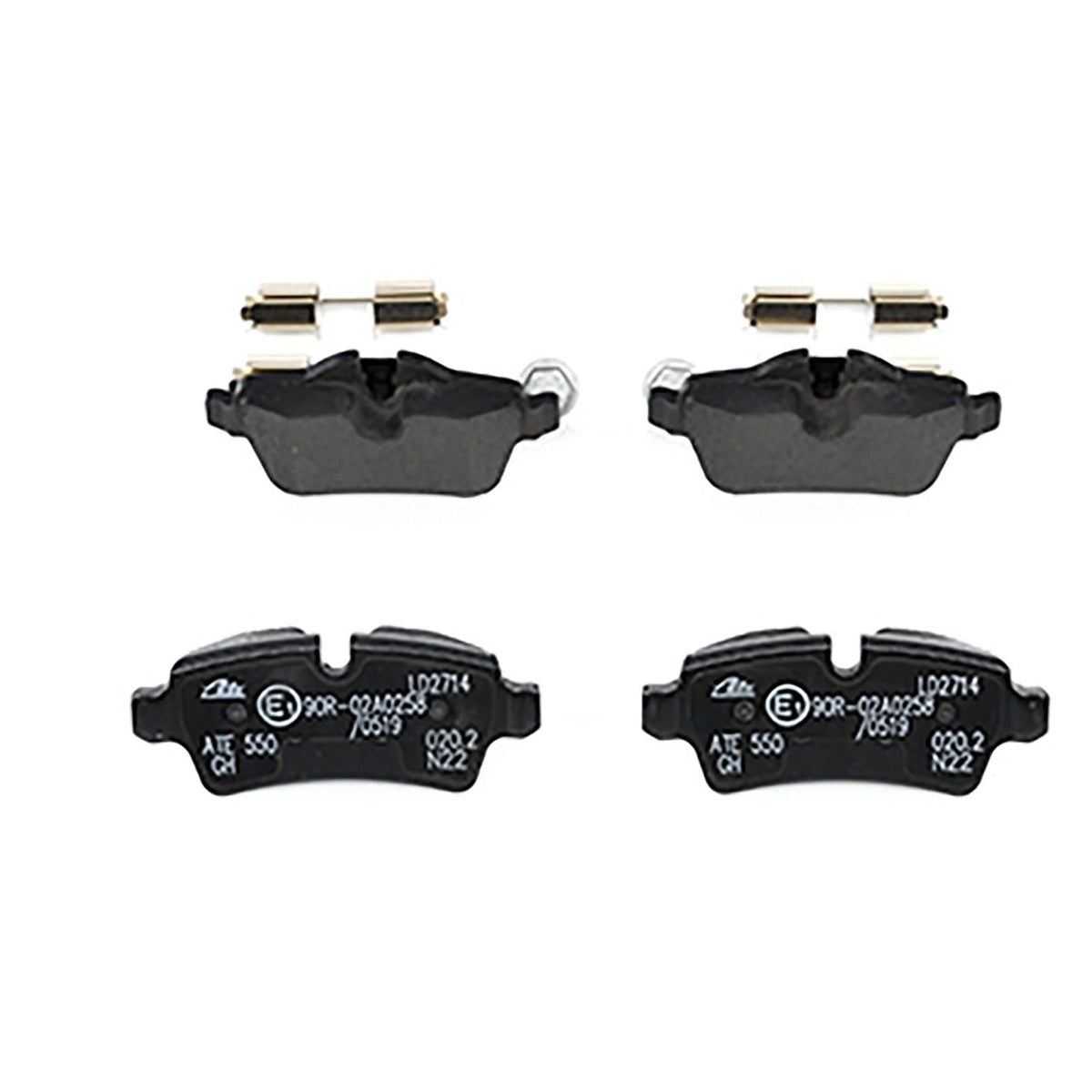 Mini Cooper Rear Ceramic Brake Pad Set By ATE 34216778327 or 34216794059
