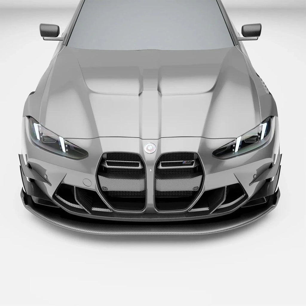 Revozport Carbon Fiber Front Air Dam for BMW G80 G81 M3 G82 G83 M4 2021-2024