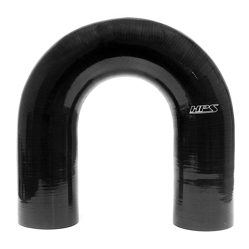 HPS 2-3/8" Silicone 180 Degree U Bend Elbow Coupler Hose, High Temp 4-ply Reinforced (60mm ID)