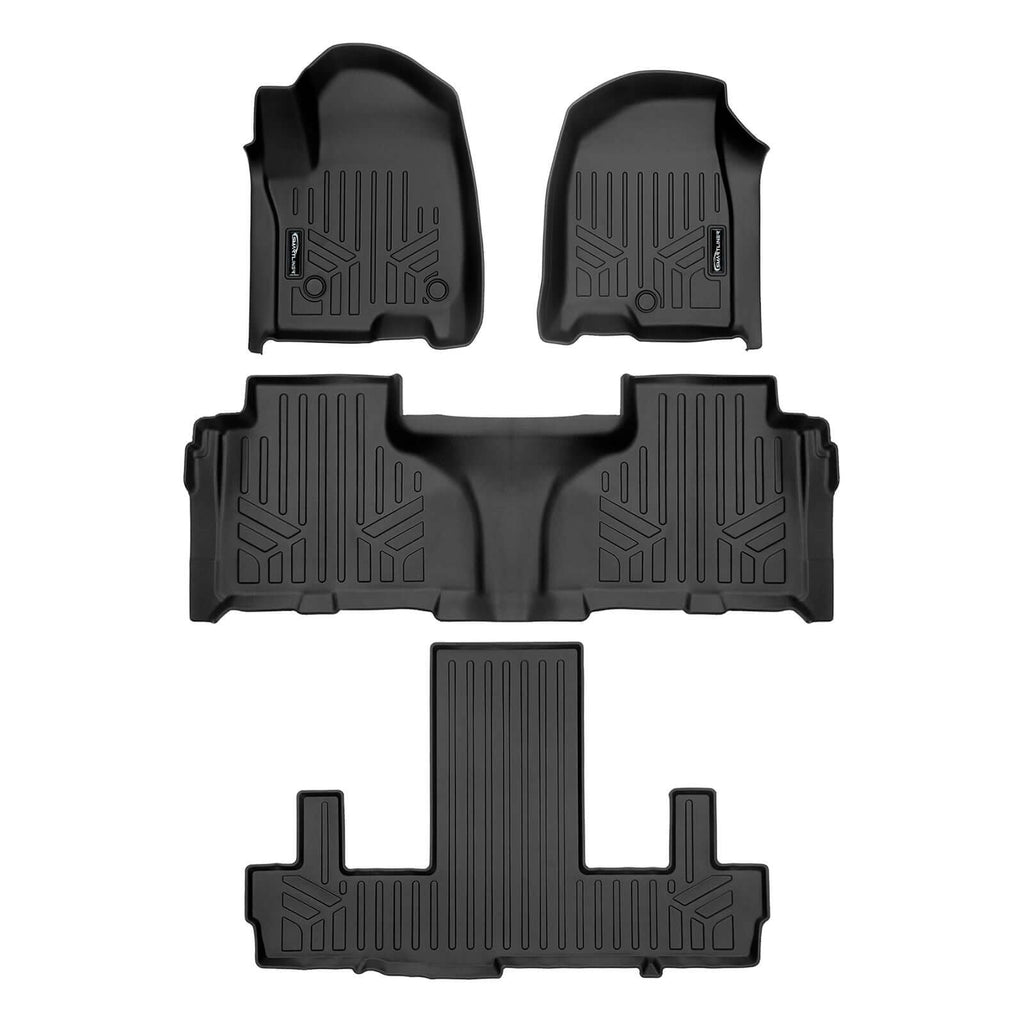 SMARTLINER Floor Liners for 2021-2026 Cadillac Escalade ESV (2nd Row Bucket)