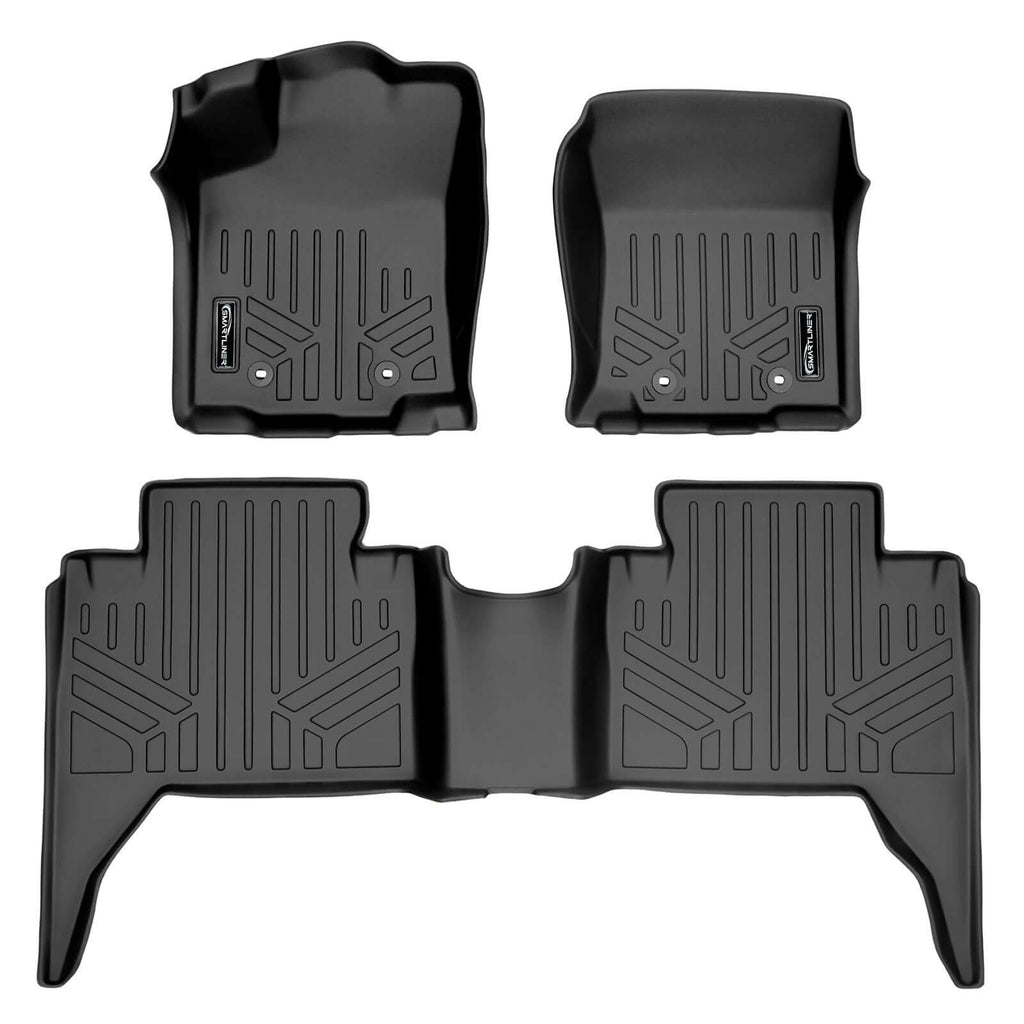 SmartCoverageTM Floor Liners For 2018-2023 Toyota Tacoma Double Cab (Automatic Transmission)