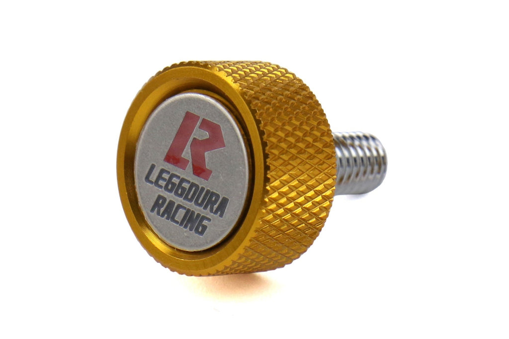 Project Kics Leggdura Racing 2pc License Plate Lock Bolts - Universal