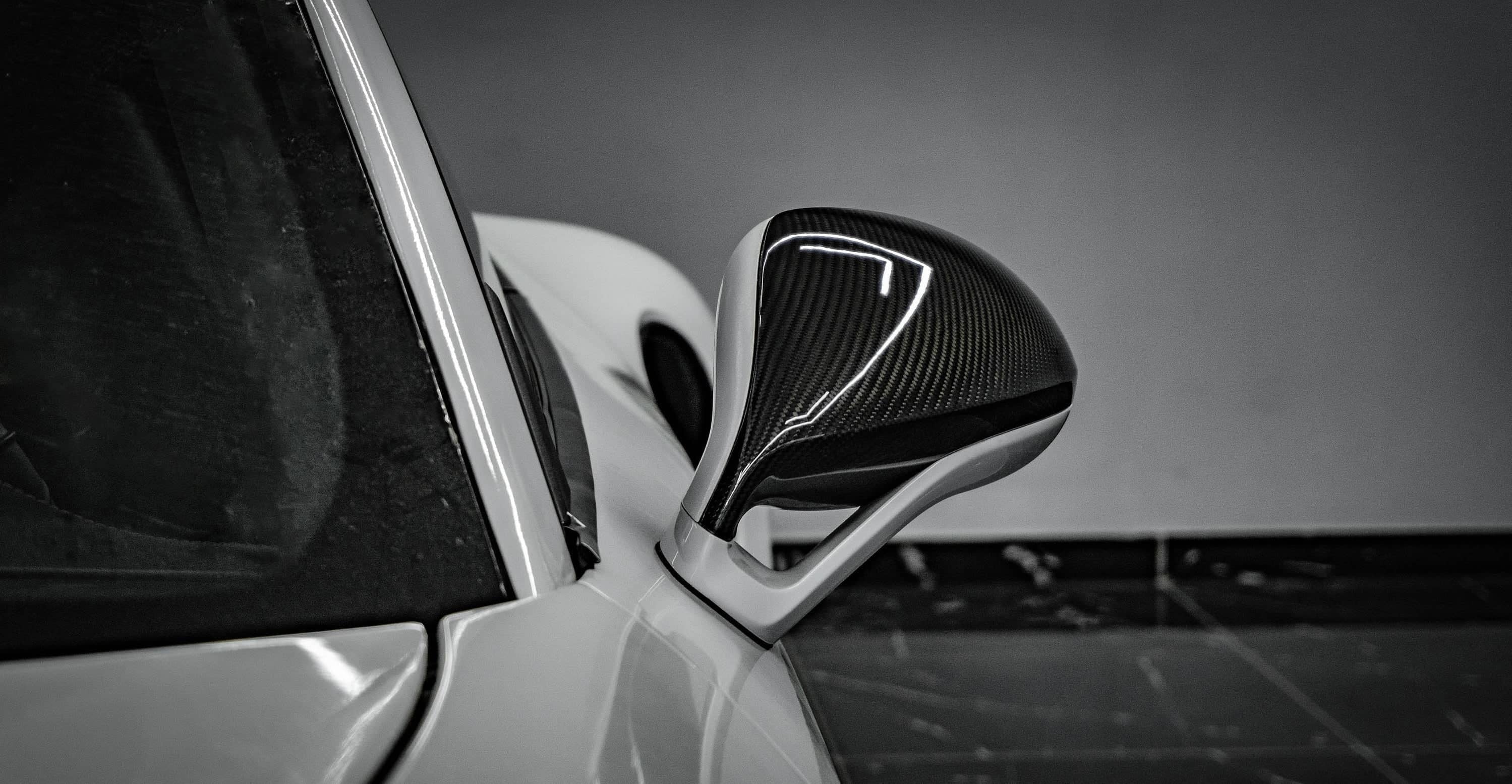 911 991 RS RTS Dry Carbon Fiber Mirror Cap