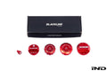 Goldenwrench Blackline Performance GR Corolla / Yaris (G16E-GTS) Cap Set - Edition Red