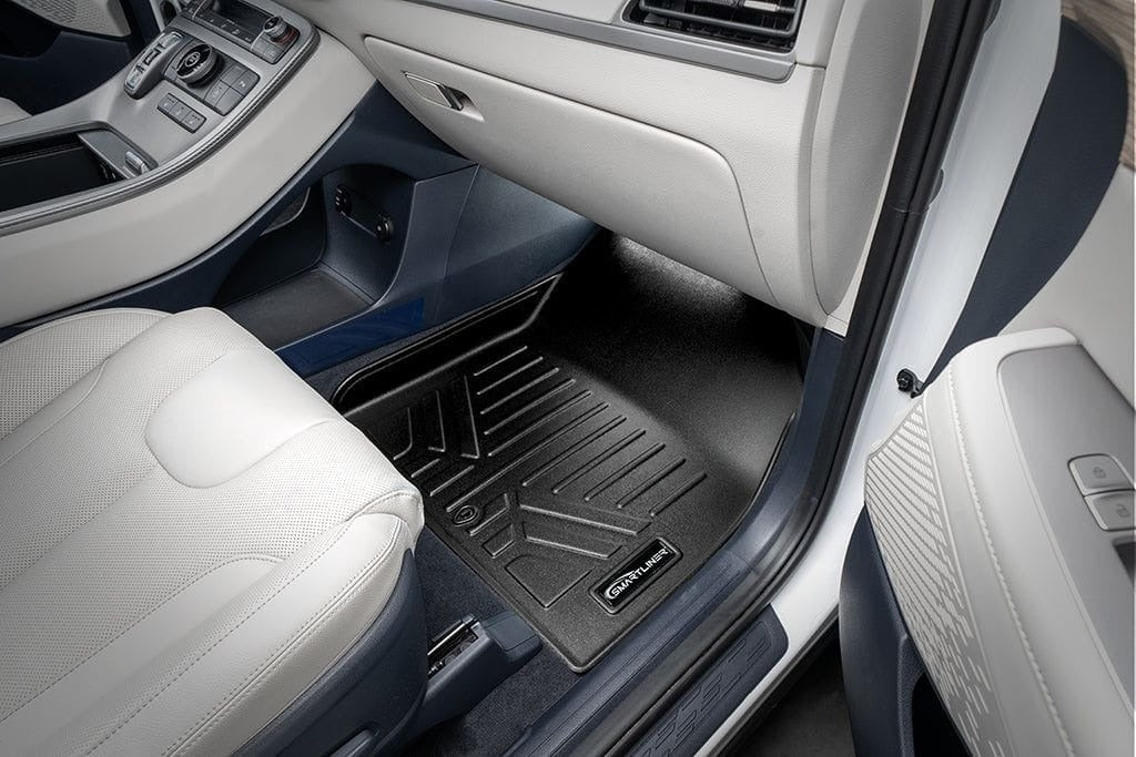 SMARTLINER Floor Liners for 2020-2025 Hyundai Palisade (2nd Row Bucket) with in between Coverage