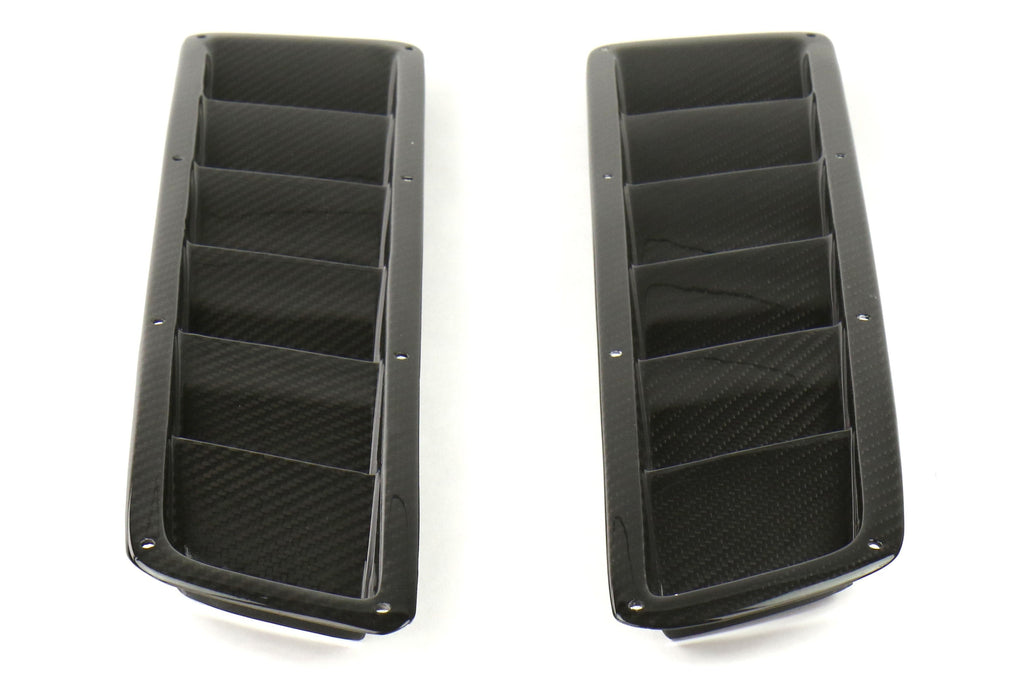 APR Performance Carbon Fiber Hood Vents Narrow - Universal
