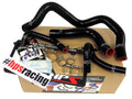 HPS Reinforced Black Silicone Radiator + Heater Hose Kit Coolant Mazda 99-05 Miata 1.8L