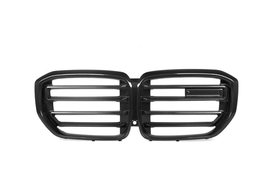 X5 G05/G18 LCI X5M Style Dry Carbon Fiber Grill