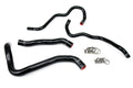 HPS Black Reinforced Silicone Radiator + Heater Hose Kit Honda 13-17 Accord 3.5L V6 LHD