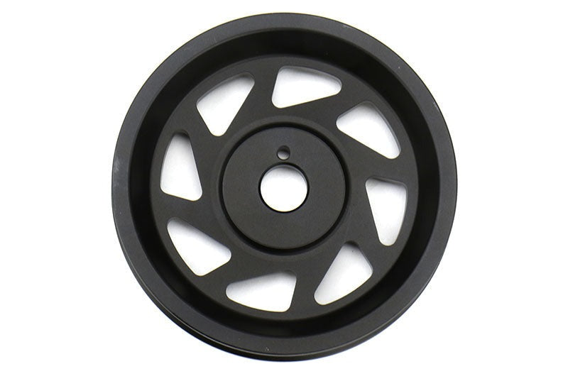 PERRIN Lightweight Crank Pulley for FA/FB Engines with Large Hub (Black) - 2015-2024 Subaru WRX / 2015-2021 STI / 2013-2024 BRZ / Scion FR-S / Toyota GR86 / 2014-2024 Subaru Forester