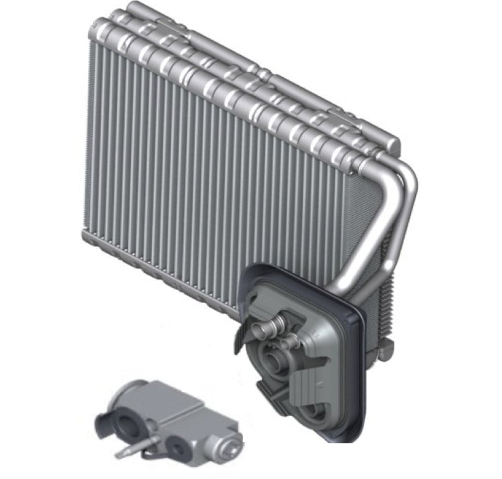 BMW G05 X5 A/C Evaporator W/ Expansion Valve OEM 64115B3A5E0