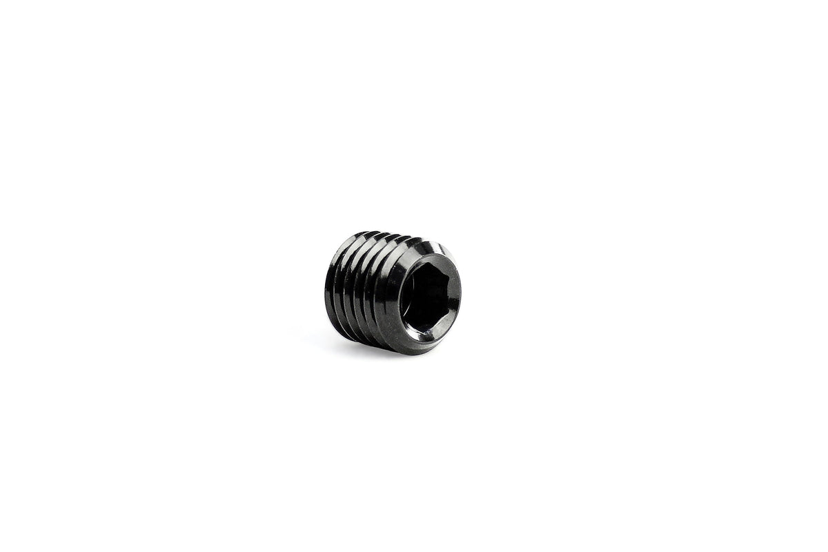 HPS Performance AN Fittings NPT Allen Plug, Aluminum, Black
