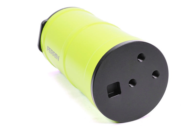 PERRIN Coolant Overflow Tank - Neon Yellow 2002-2025 Subaru WRX / 2004-2021 STI / 2013-2026 BRZ/GR86/FRS/86