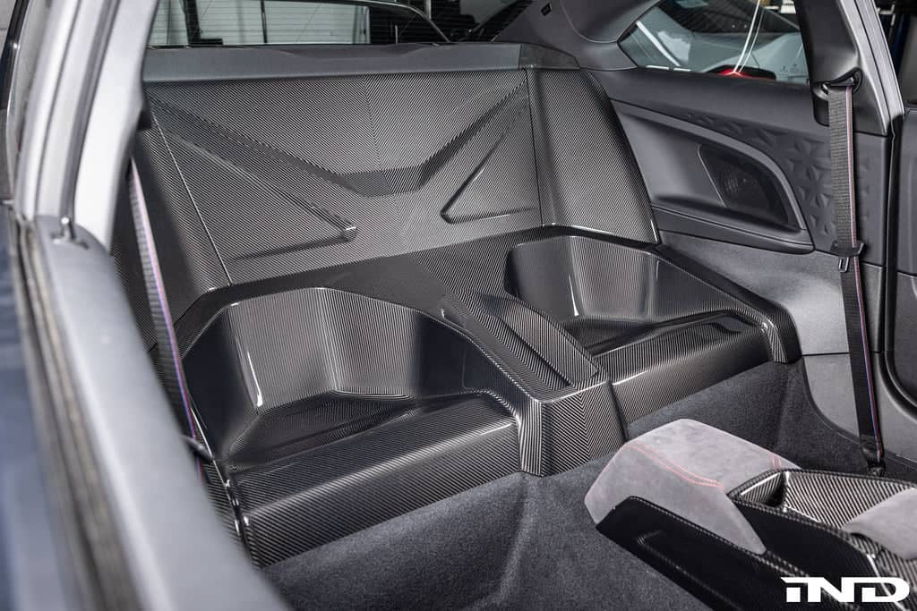 Karbonius G87 M2 Carbon Rear Seat Delete Closeout Kit