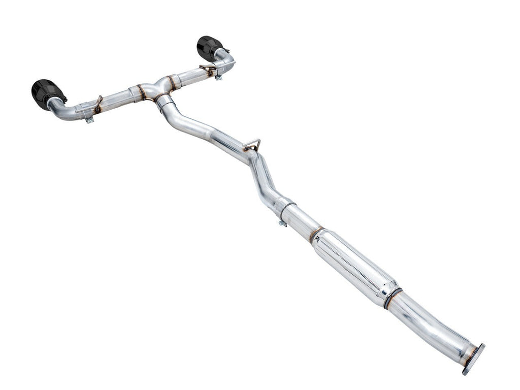 AWE Track Edition Exhaust (Diamond Black Tips) - 2013-2016 Scion FR-S / 2013-2024 Subaru BRZ / 2017-2020 Toyota 86 / 2022-2024 GR86