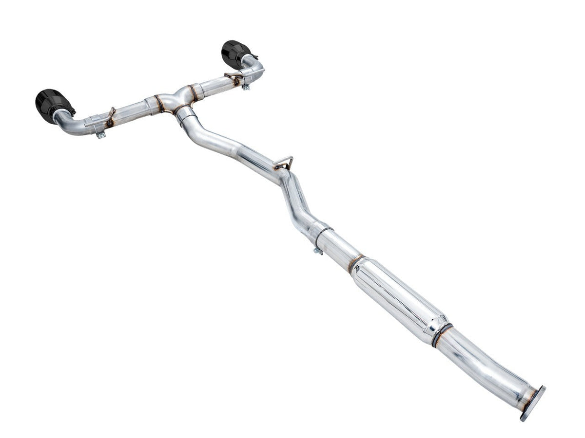 AWE Track Edition Exhaust (Diamond Black Tips) - 2013-2016 Scion FR-S / 2013-2024 Subaru BRZ / 2017-2020 Toyota 86 / 2022-2024 GR86