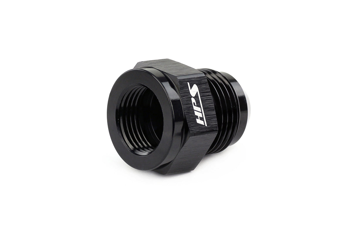 HPS Performance Female AN to Male AN Flare Expander Adapter, Aluminum, Black