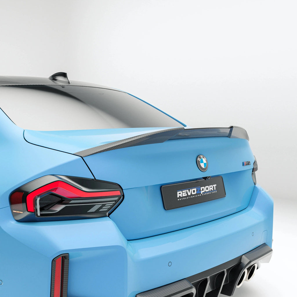 Revozport Carbon Fiber Rear Spoiler for BMW G87 M2