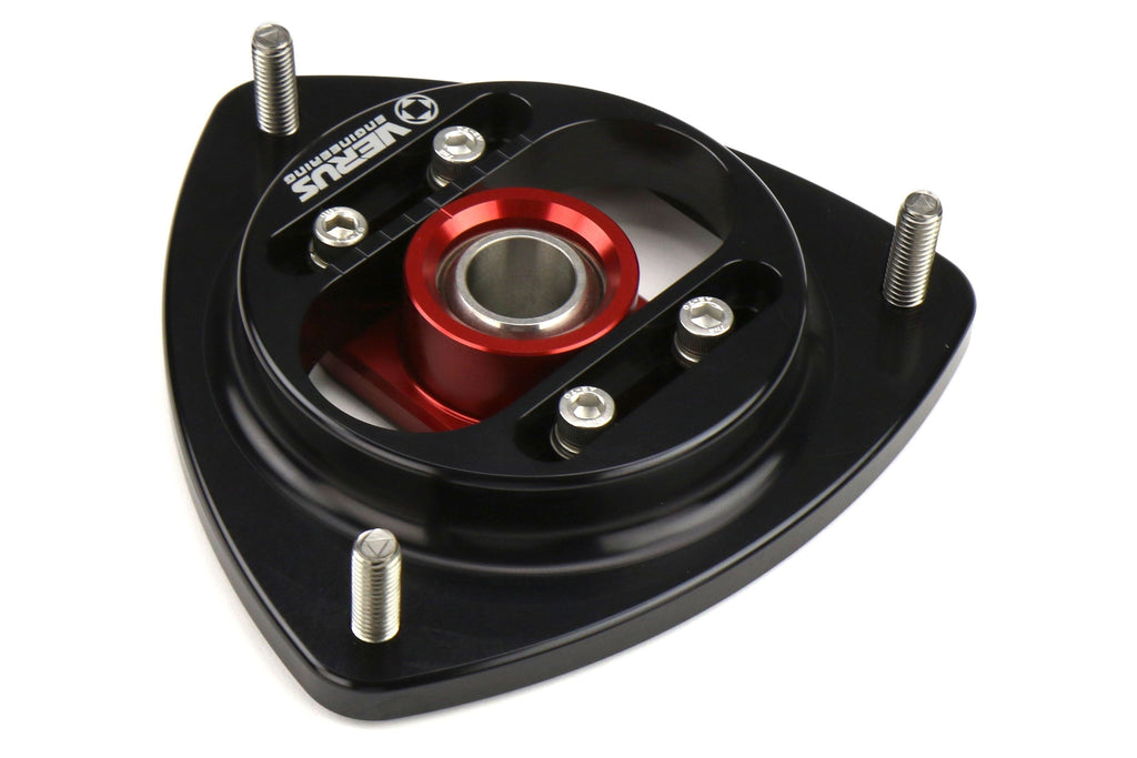 Verus Engineering Front Camber Plate Kit Red - 2013-2021 Scion FRS / Subaru BRZ / Toyota 86