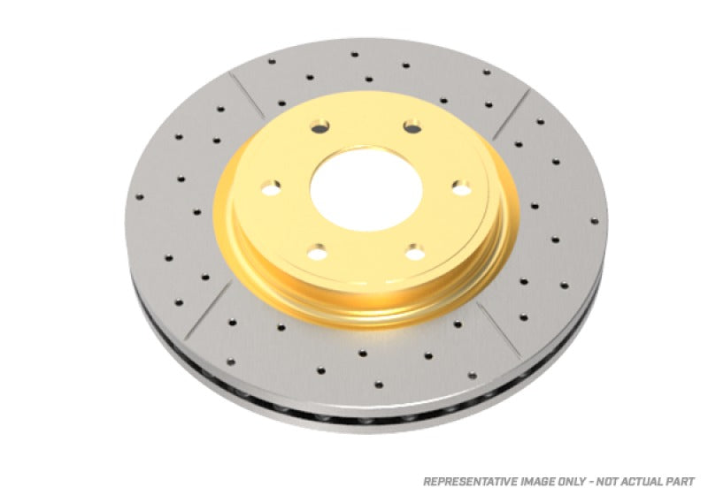 DBA 08-17 STI / 2017-2020 BRZ w/Perf. Pkg. Rear Dual-Drilled Street Series Rotor