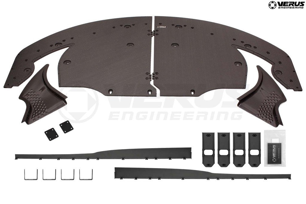 Verus Engineering High Downforce Front Splitter Kit - 2020+ Toyota Supra