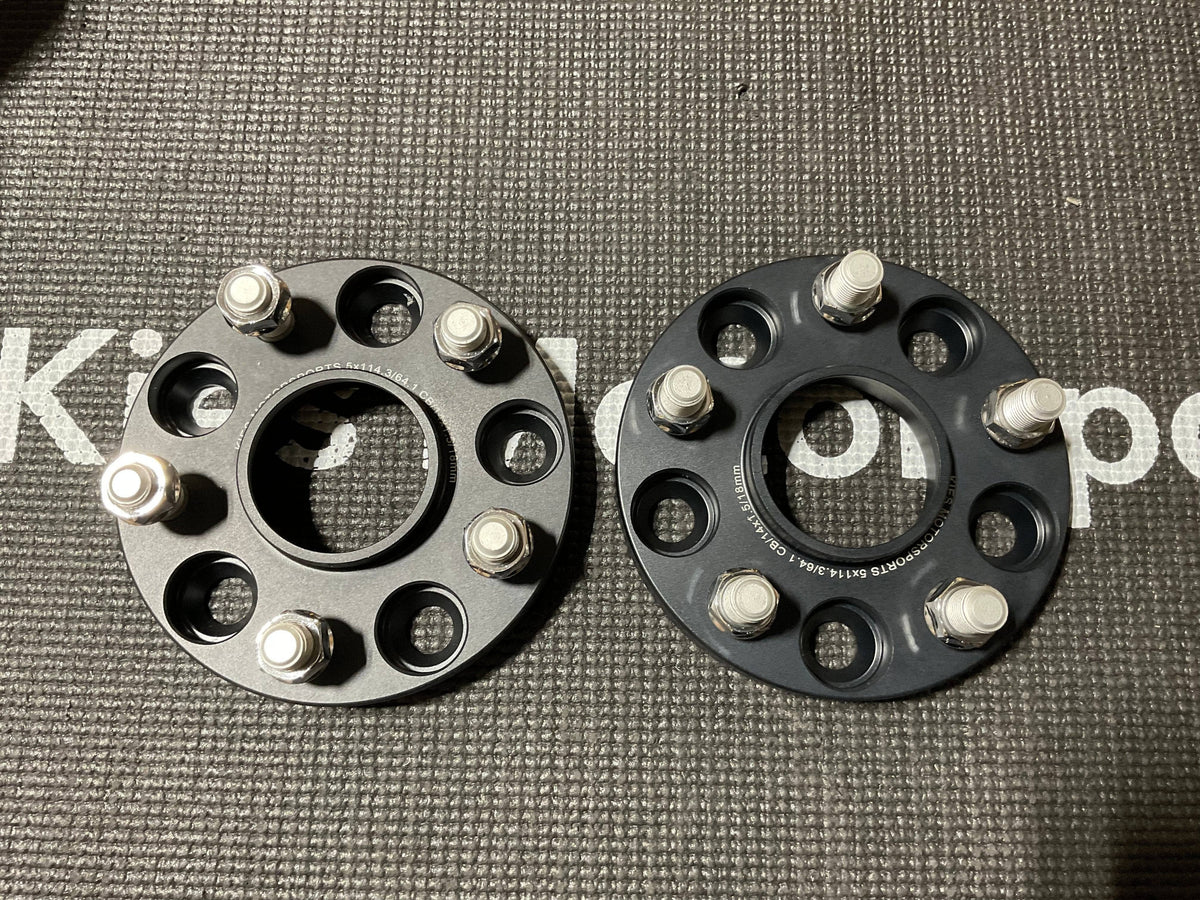 OPEN BOX - Kies Spacers 5x114 Bolt Pattern (18mm Thickness) Center Bore 64.1