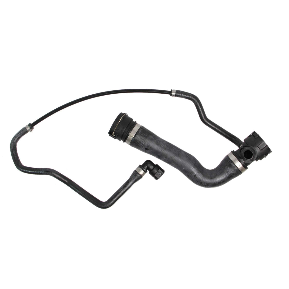 BMW E60 535i Upper Radiator Hose Assembly OEM 17127560968