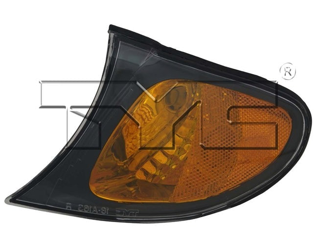 BMW E46 3-Series Front Turn Signal Yellow W/ Black Trim 63137165859 or 63137165860