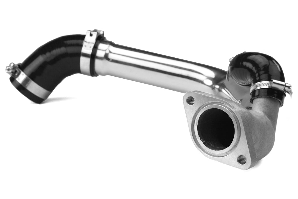 Mishimoto Performance Top Mount Intercooler and Charge Pipe Kit - 2015+ WRX-Polished Pipe, Silver Intercooler