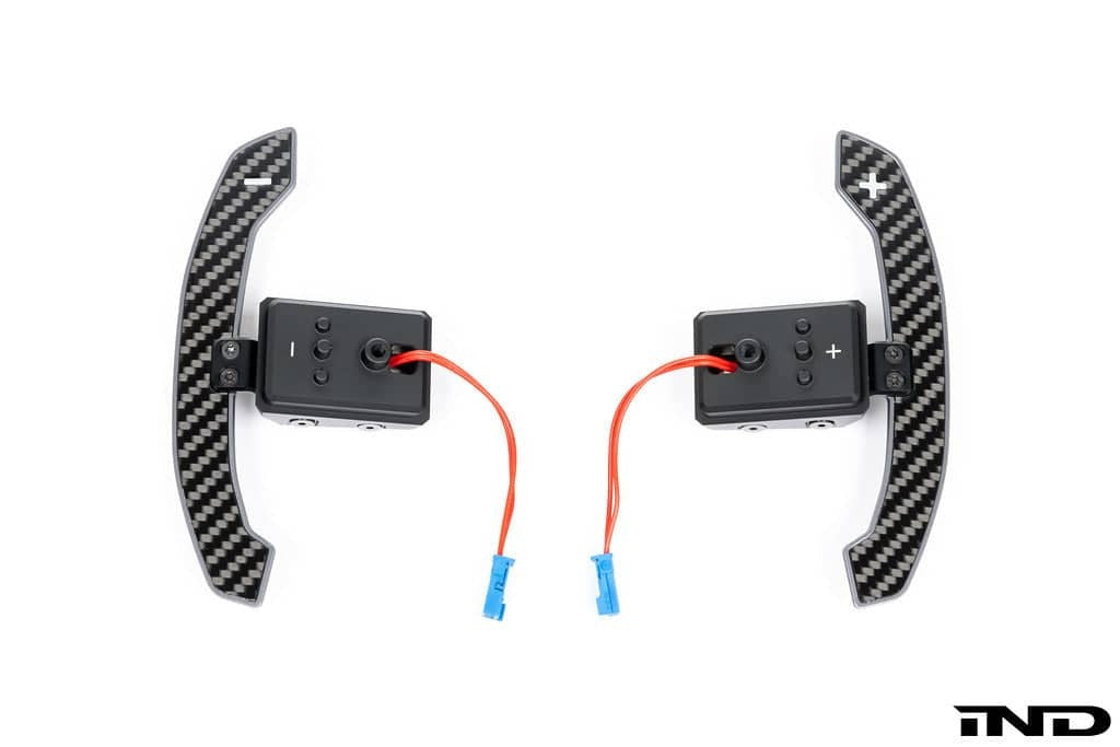 JQ Werks / MadTrace BMW G-Chassis Clubsport Magnetic Shift Paddle Set - Carbon V3