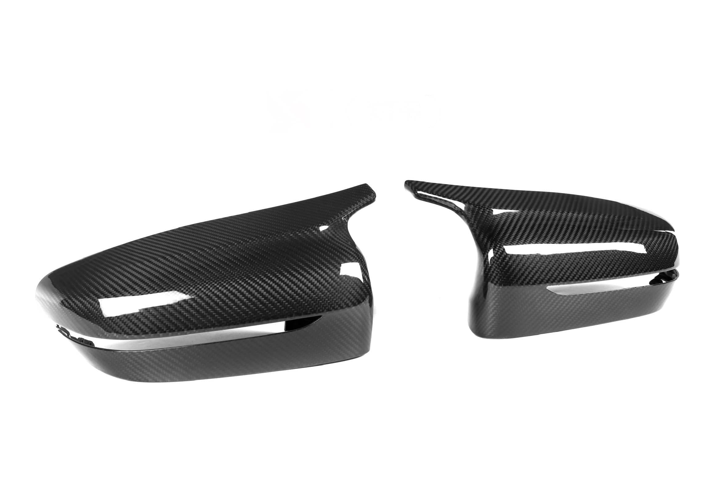 G20/G28 F9X Style Dry Carbon Fiber Mirror Covers LHD