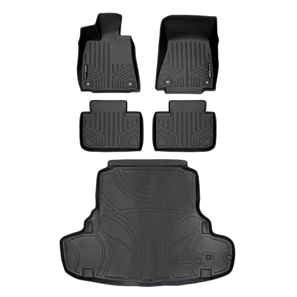 SMARTLINER Floor Liners for 2014-2026 Lexus IS (Sedan Rear Wheel Drive Only)