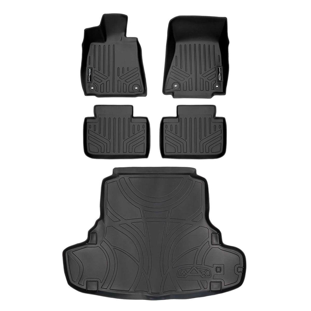 SMARTLINER Floor Liners for 2014-2026 Lexus IS (Sedan Rear Wheel Drive Only)