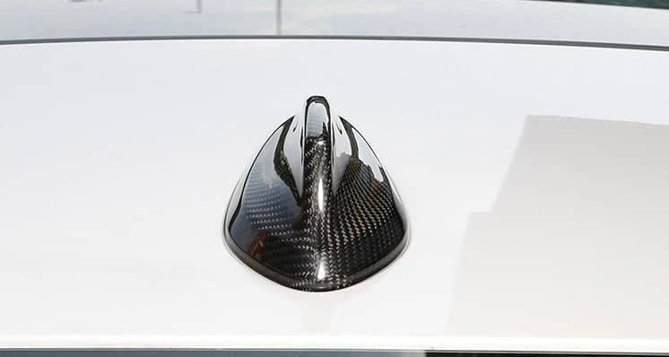 F22 Dry Carbon Fiber Antenna Cover