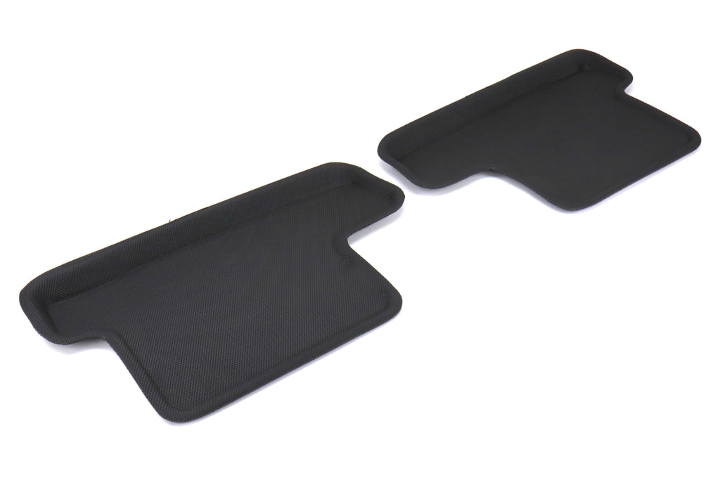 3D MAXpider Heavy Duty All Weather Floor Mats (Black) - Second Row - 2013-2016 Scion FR-S / 2013-2020 Subaru BRZ / 2017-2020 Toyota 86