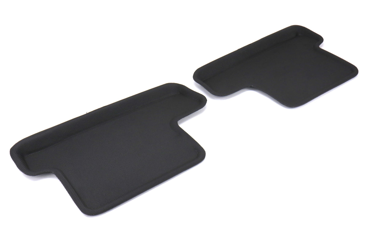 3D MAXpider Heavy Duty All Weather Floor Mats (Black) - Second Row - 2013-2016 Scion FR-S / 2013-2020 Subaru BRZ / 2017-2020 Toyota 86