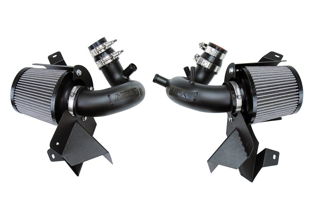 HPS Shortram Air Intake Kit 2018-2024 Kia Stinger 3.3L V6 Twin Turbo, Includes Heat Shield, 827-672
