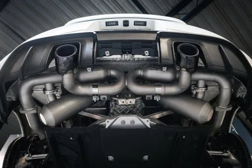 Porsche 718 GT4 / Spyder / GTS 4.0L SOUL Race Exhaust System( Resonated)