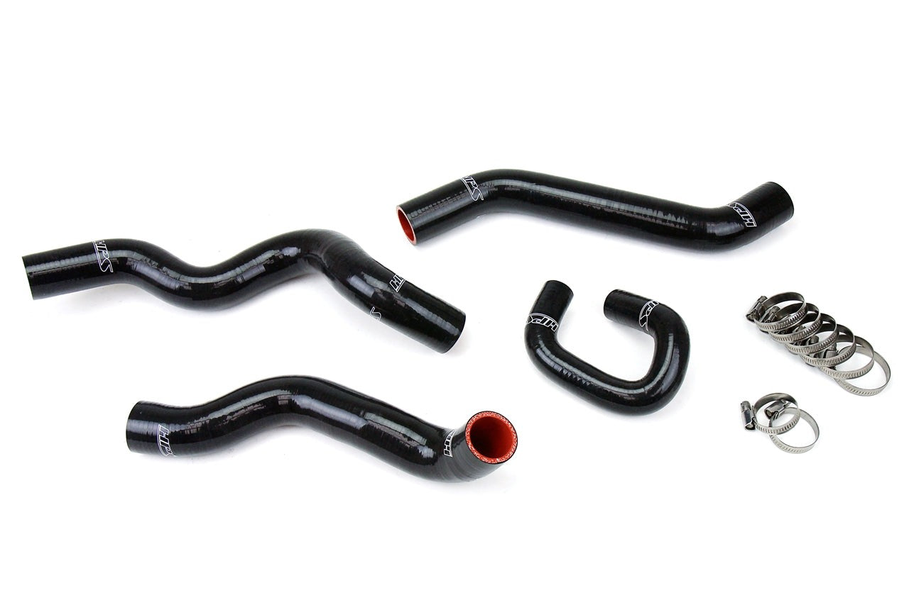 HPS Black Reinforced Silicone Radiator Hose Kit Coolant Chevy 08-10 Cobalt SS 2.0L Turbo
