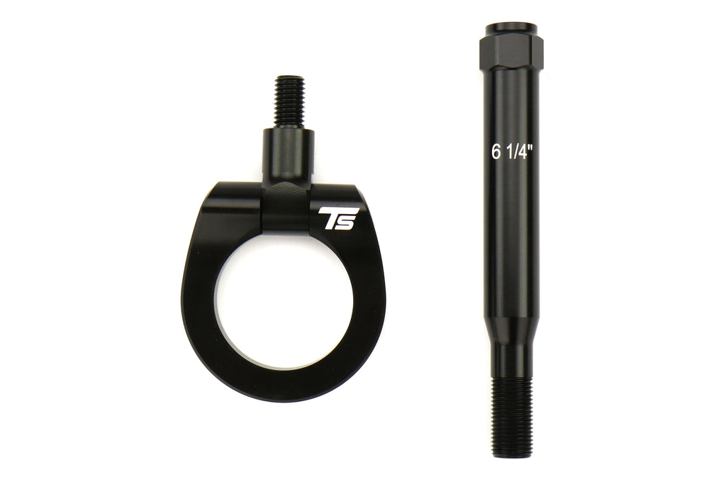 Torque Solution Rear Tow Hook Black - Scion FR-S 2013-2016 / Subaru BRZ 2013+ / Toyota 86 2017+