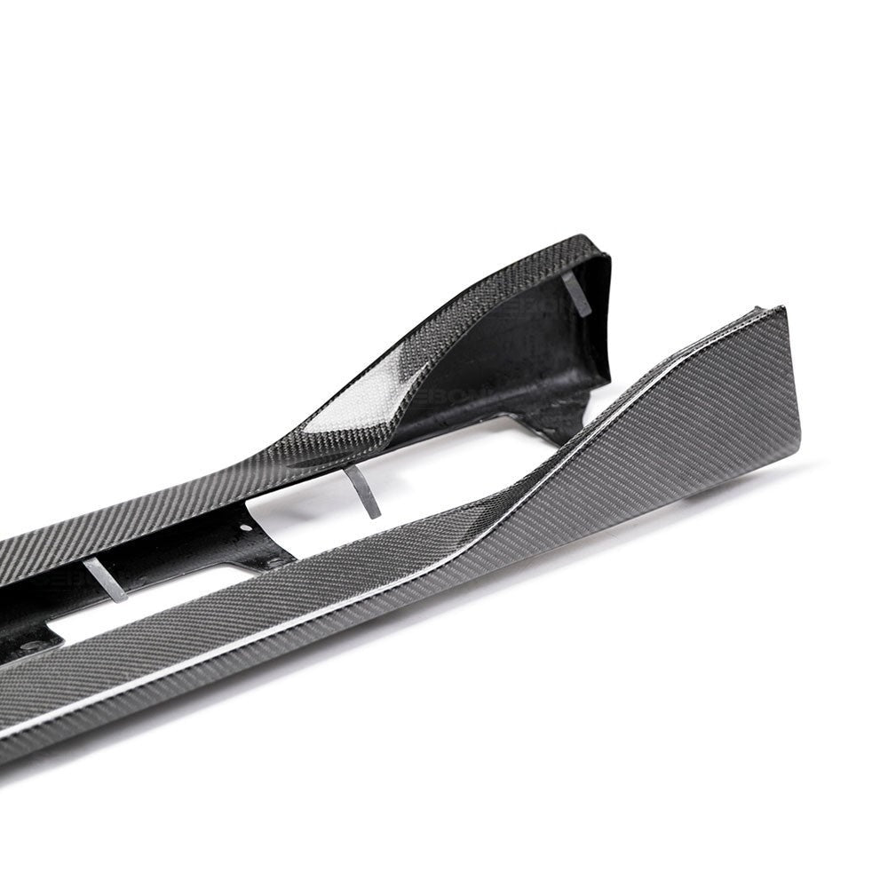 Seibon OEM-Style Carbon Fiber Side Skirts - 2020+ A90 Supra