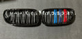 OPEN BOX - 2010-2013 E92 LCI Dual Slat Kidney Grilles Tri Color (NEW)