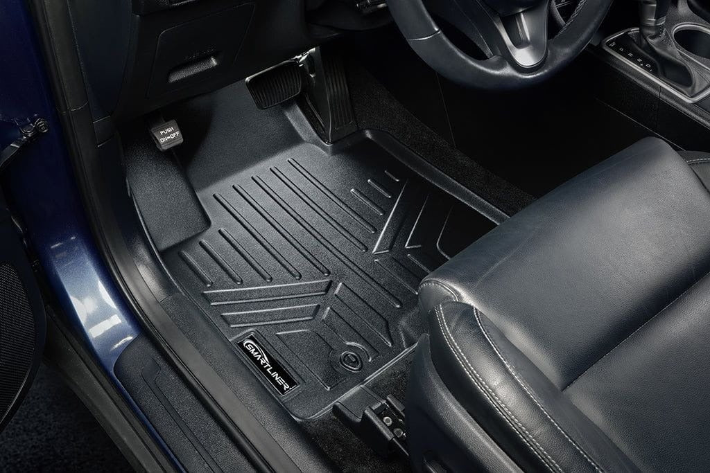 SMARTLINER Floor Liners for Black for 2019-2021 Hyundai Tucson (With hook retention)