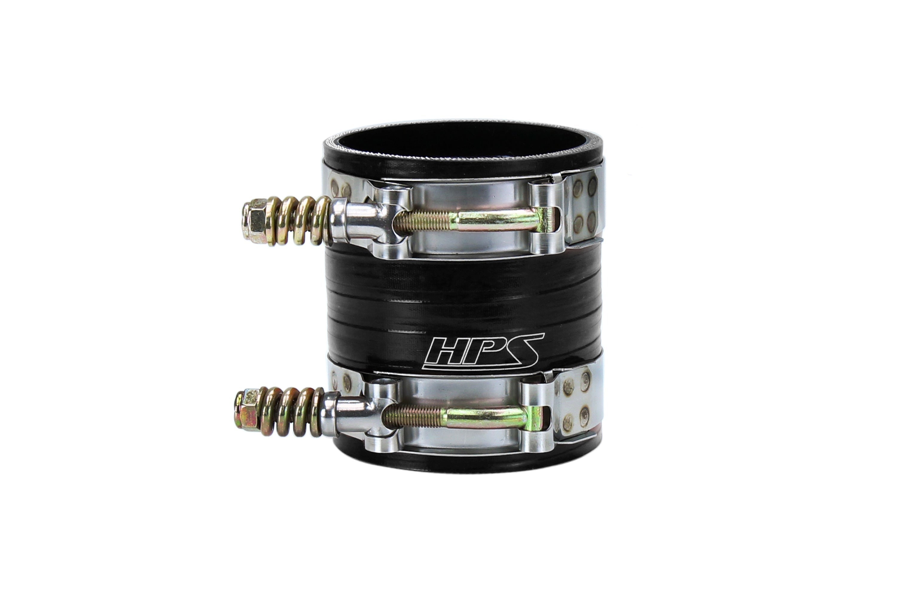 HPS Silicone Intercooler Boot Hose with Clamps, Black, 57-2235-BLK, replace OEM part # 8C3Z-6W651-A, 8C3Z-6N650-A