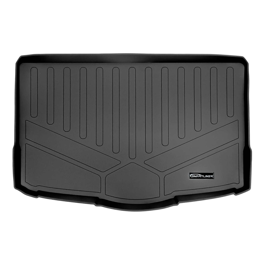 SMARTLINER Floor Liners for 2017-2024 Nissan Rogue Sport - Factory Cargo Tray in Lowest Position