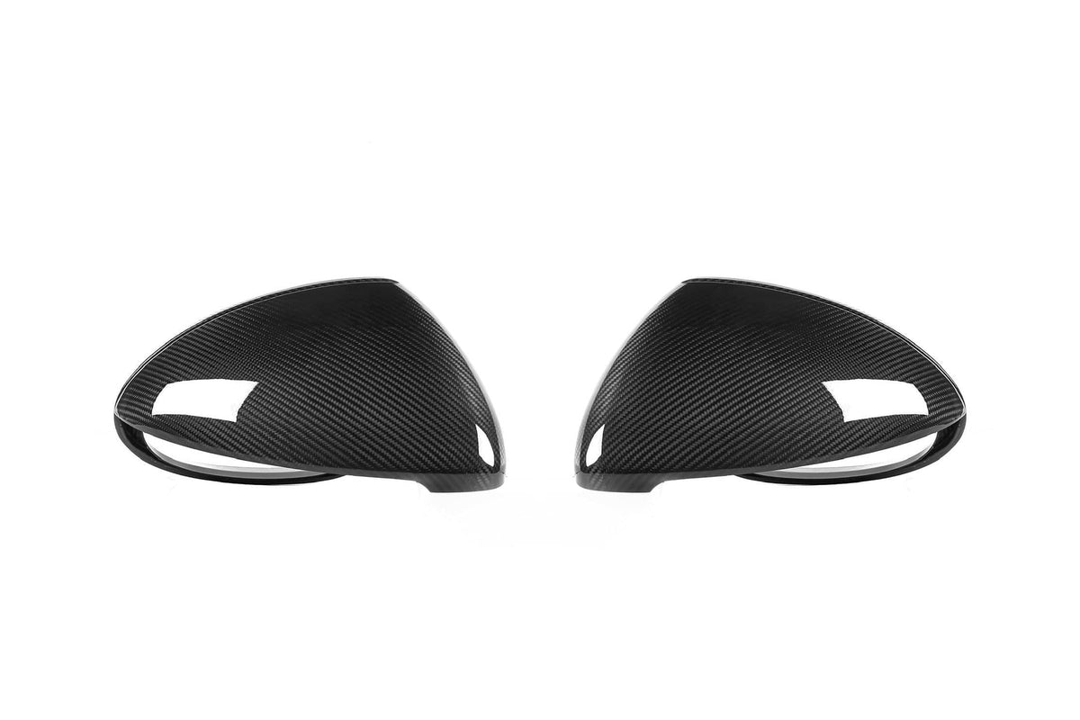 Cayenne 958.2 OEM Style Dry Carbon Fiber Mirror Cap With or Without Lane Assist