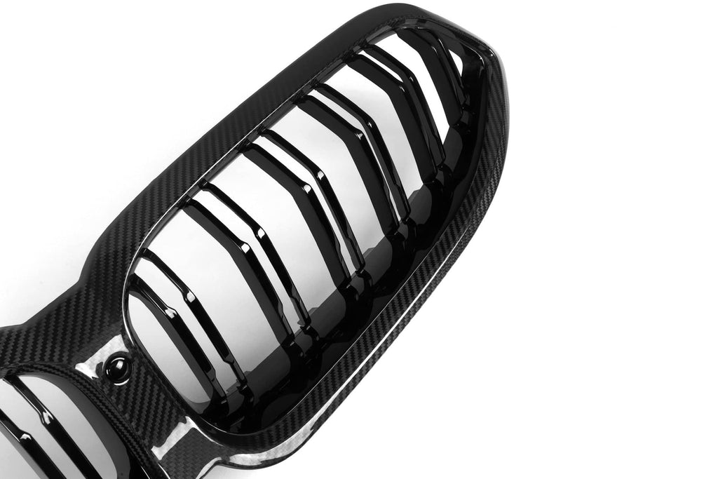 8 Series G14/G15/G16 LCI Double Slat Dry Carbon Fiber Grill