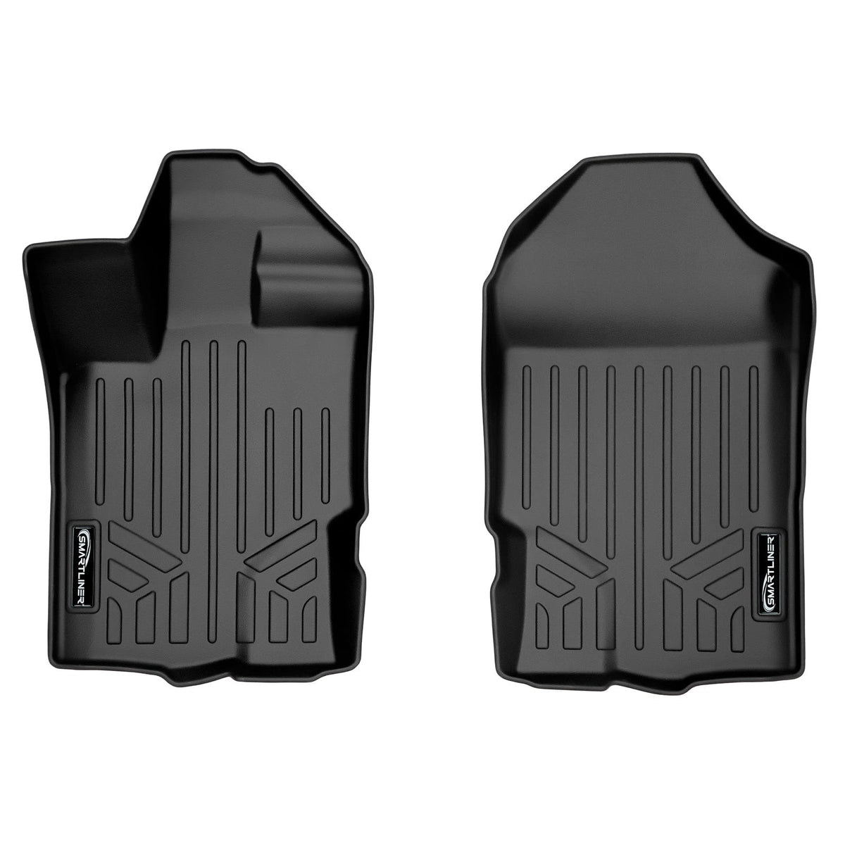 SmartCoverageTM Floor Liners For 2019-2023 Ford Ranger SuperCrew Cab (Vinyl)